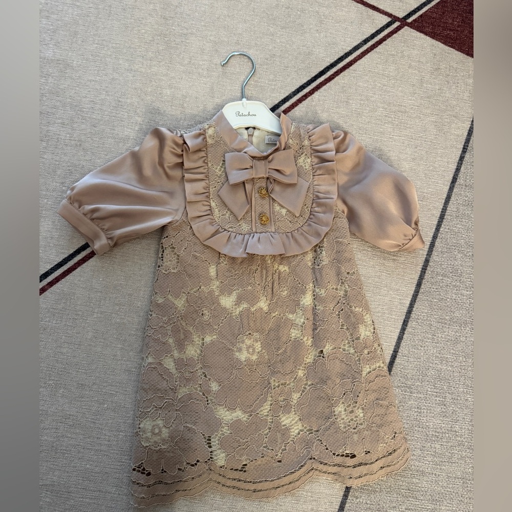 Patachou Golden toddler dress